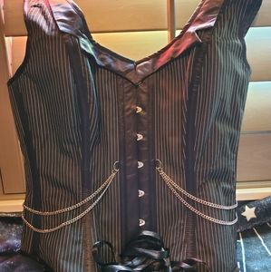 Vest Style Corset Top